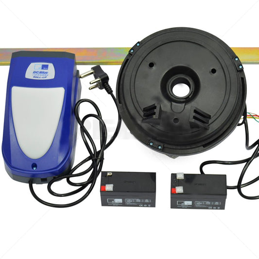 ET DC Blue Advanced Domestic Roll Up Garage Door Motor Full Kit