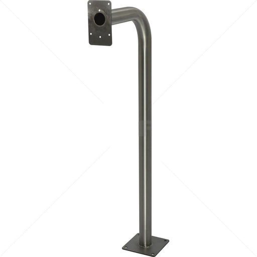 Gooseneck with Base Plate Stainless Steel