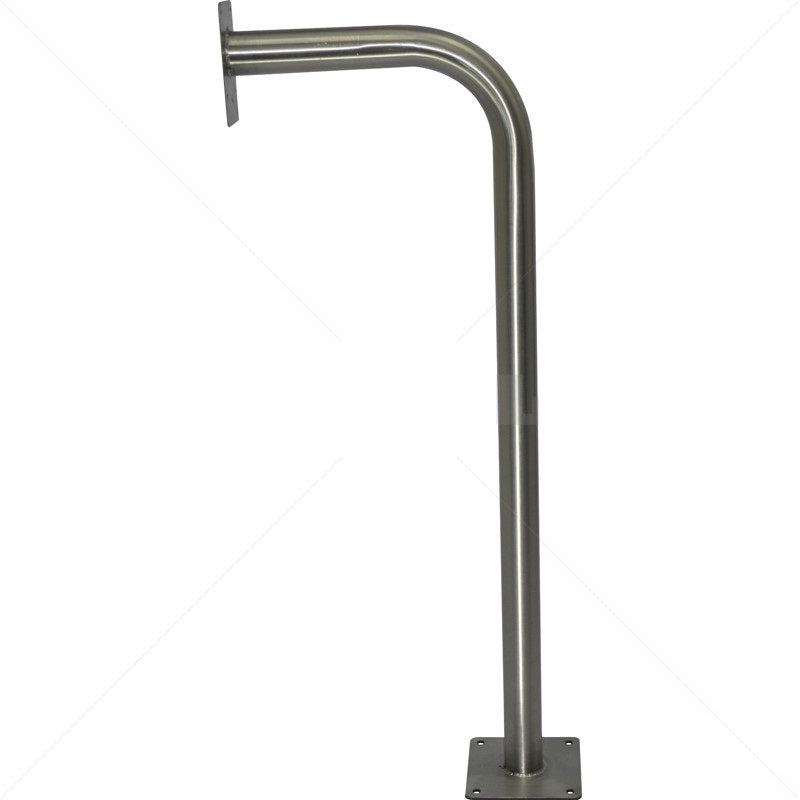 Gooseneck with Base Plate Stainless Steel