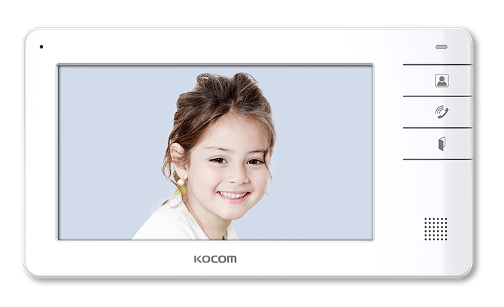 Kocom KCV-S701EB 7-Inch Colour LCD Video Intercom Monitor
