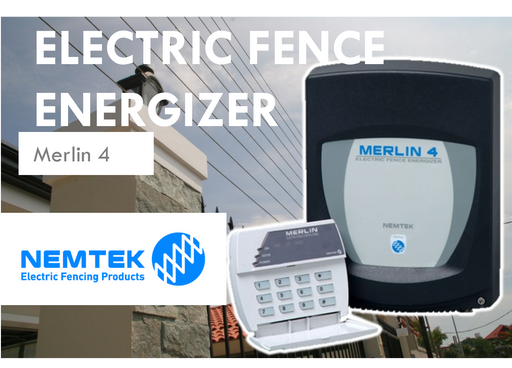 Nemtek Merlin 4 Electric Fence Energizer with Keypad