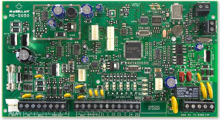 Paradox MG5050 32 Zone Wireless Alarm Panel with REM2 Remote - PA3825 ...