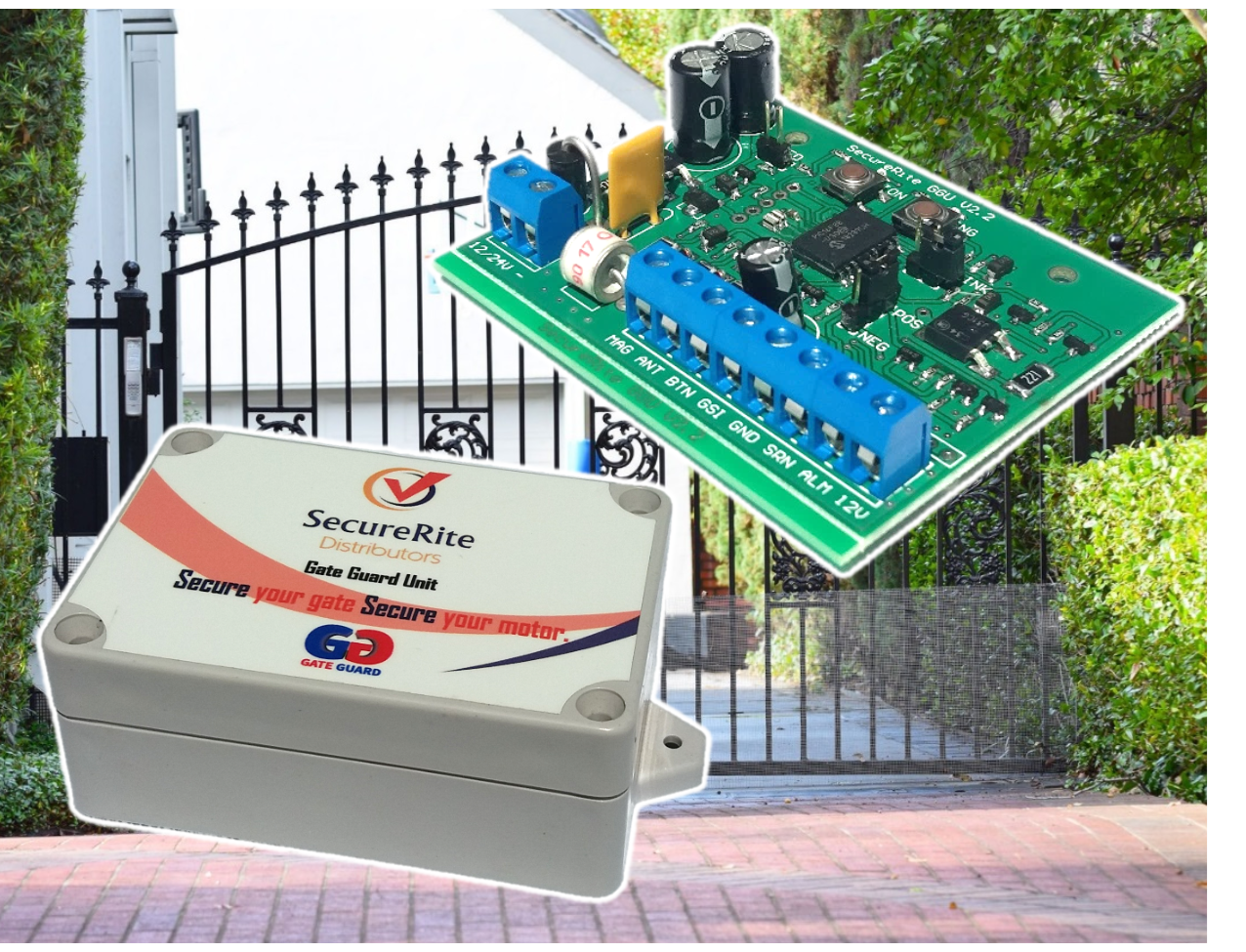 SecureRite Smart Gate Alarm for Intrusion Detection