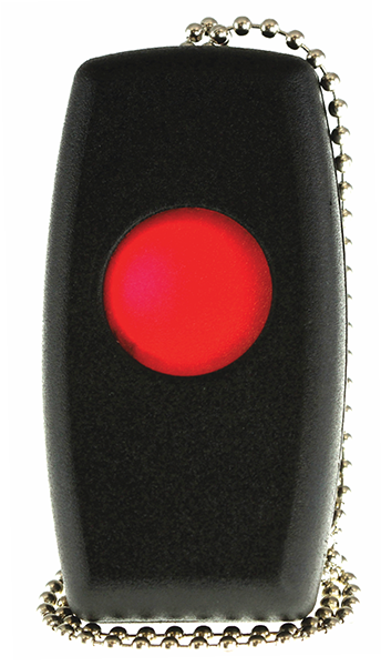 Code Hoping Button Sherlo Panic Button Code Hopping 403MHz Pendant Remote — SecureRite