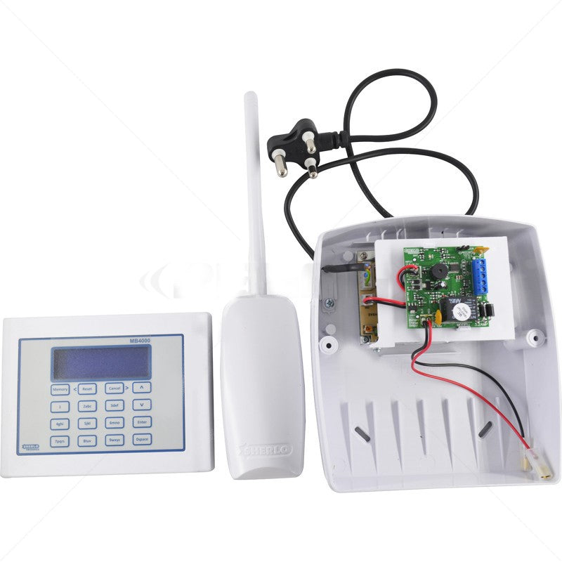 Sherlo Mimic Base Wireless Panic Alarm Panel Kit 500m Range Code-Hopping